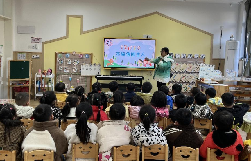 江西撫州：崇仁縣第六幼兒園關工委開展“防拐千萬記，寶貝別中計”幼兒防拐騙活動