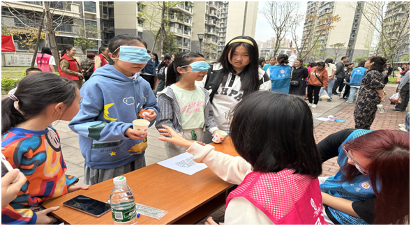 四川自貢高新區紅旗街道關工委舉辦“心陽光 新綻放”青少年兒童心理健康游園活動